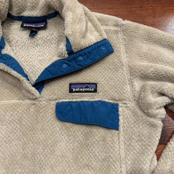 Patagonia Retool Snap-T Fleece Pullover Oatmeal Adult Size XS Soft and Cozy - Picture 2 of 6